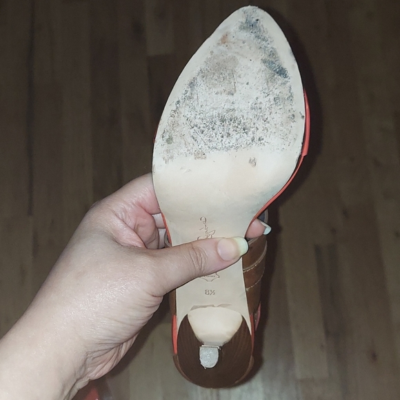 Report Signature peach and tan platform heel - Picture 11 of 11